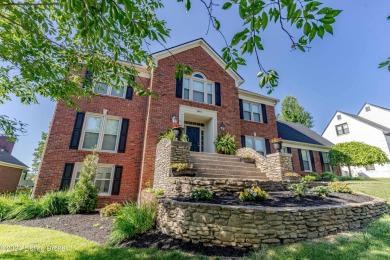 This home is in pristine condition and sits on the 12th hole of on Shelbyville Country Club in Kentucky - for sale on GolfHomes.com, golf home, golf lot