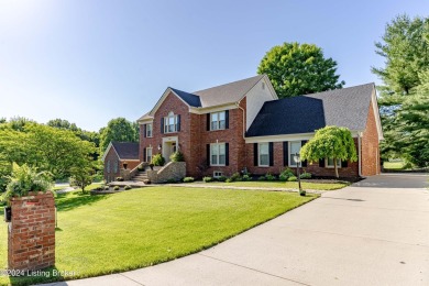 This home is in pristine condition and sits on the 12th hole of on Shelbyville Country Club in Kentucky - for sale on GolfHomes.com, golf home, golf lot