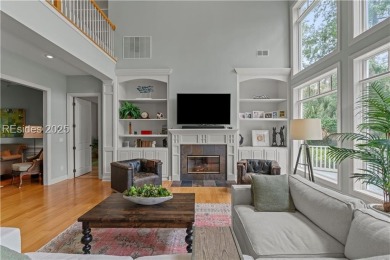 Classic Lowcountry home, situated on over 1 acre is set back 300 on Callawassie Island Club in South Carolina - for sale on GolfHomes.com, golf home, golf lot