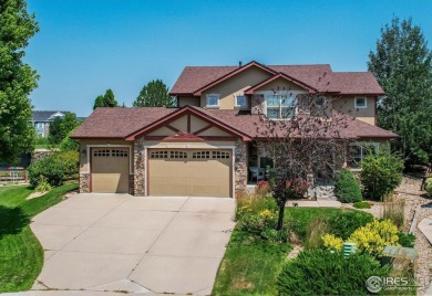 Beautiful custom built 5-bedroom, 4-bath two-story home tucked on Pelican Lakes Golf and Country Club in Colorado - for sale on GolfHomes.com, golf home, golf lot