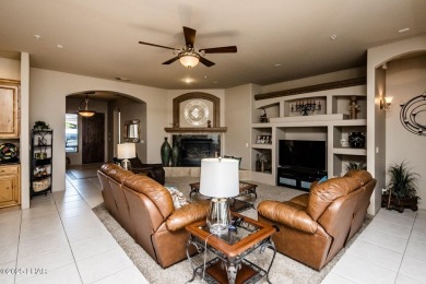 Take a look at this stunning RV garage home located in a private on London Bridge Golf Course in Arizona - for sale on GolfHomes.com, golf home, golf lot