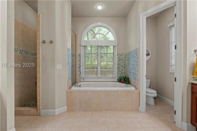Classic Lowcountry home, situated on over 1 acre is set back 300 on Callawassie Island Club in South Carolina - for sale on GolfHomes.com, golf home, golf lot