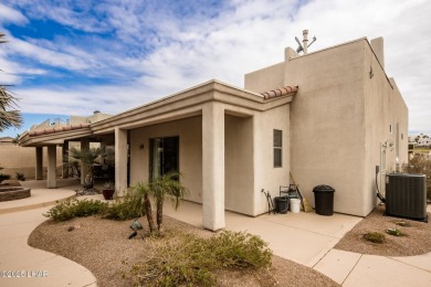 Take a look at this stunning RV garage home located in a private on London Bridge Golf Course in Arizona - for sale on GolfHomes.com, golf home, golf lot