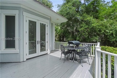 Classic Lowcountry home, situated on over 1 acre is set back 300 on Callawassie Island Club in South Carolina - for sale on GolfHomes.com, golf home, golf lot