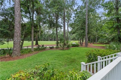 Classic Lowcountry home, situated on over 1 acre is set back 300 on Callawassie Island Club in South Carolina - for sale on GolfHomes.com, golf home, golf lot