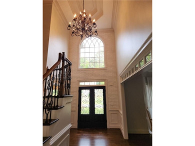 Welcome to this beautiful lakefront home located on a quiet on Brookstone Golf and Country Club in Georgia - for sale on GolfHomes.com, golf home, golf lot