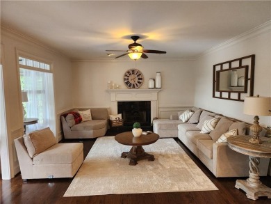 Welcome to this beautiful lakefront home located on a quiet on Brookstone Golf and Country Club in Georgia - for sale on GolfHomes.com, golf home, golf lot