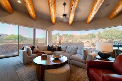 Welcome to this stunning single-level home in the gated Entrada on Entrada at Snow Canyon in Utah - for sale on GolfHomes.com, golf home, golf lot
