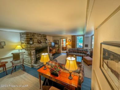 Stunning 6-bed, 5-bath farmhouse beautifully situated on almost on Valley Country Club in Pennsylvania - for sale on GolfHomes.com, golf home, golf lot