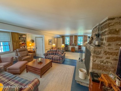 Stunning 6-bed, 5-bath farmhouse beautifully situated on almost on Valley Country Club in Pennsylvania - for sale on GolfHomes.com, golf home, golf lot