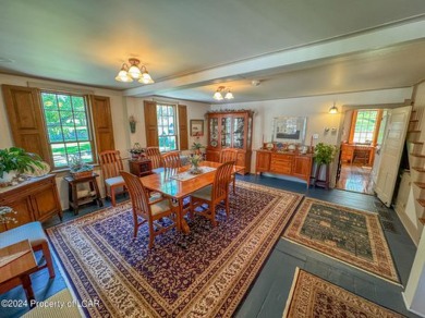 Stunning 6-bed, 5-bath farmhouse beautifully situated on almost on Valley Country Club in Pennsylvania - for sale on GolfHomes.com, golf home, golf lot