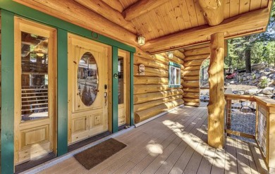 One of a kind, hand, crafted log home with extraordinary views on Lake Almanor Country Club in California - for sale on GolfHomes.com, golf home, golf lot