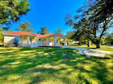 Elegant Arched views of Dogwood Lake presents both peace and on Dogwood Lakes Golf Club in Florida - for sale on GolfHomes.com, golf home, golf lot