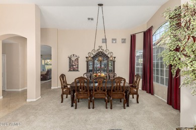 Highly upgraded and exceptionally spacious Marbella model tucked on Tuscany Falls At Pebble Creek in Arizona - for sale on GolfHomes.com, golf home, golf lot