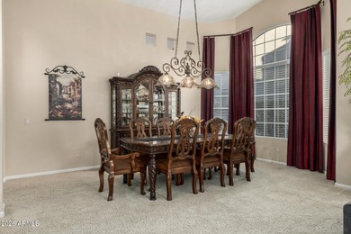 Highly upgraded and exceptionally spacious Marbella model tucked on Tuscany Falls At Pebble Creek in Arizona - for sale on GolfHomes.com, golf home, golf lot