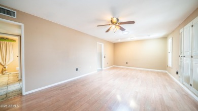 Discover comfort and convenience in this delightful 2 bedroom 1 on Union Hills Country Club in Arizona - for sale on GolfHomes.com, golf home, golf lot