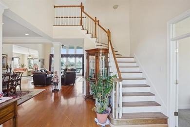 Showstopping custom home in sought-after Mariners Cove of Oak on Oak Harbor Golf Club in Louisiana - for sale on GolfHomes.com, golf home, golf lot