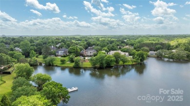 Stunning Jas am group built lakefront home in the exclusive on Carmel Country Club in North Carolina - for sale on GolfHomes.com, golf home, golf lot
