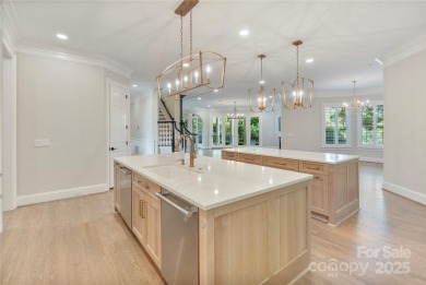 Stunning Jas am group built lakefront home in the exclusive on Carmel Country Club in North Carolina - for sale on GolfHomes.com, golf home, golf lot