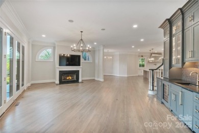 Stunning Jas am group built lakefront home in the exclusive on Carmel Country Club in North Carolina - for sale on GolfHomes.com, golf home, golf lot
