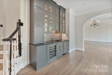 Stunning Jas am group built lakefront home in the exclusive on Carmel Country Club in North Carolina - for sale on GolfHomes.com, golf home, golf lot