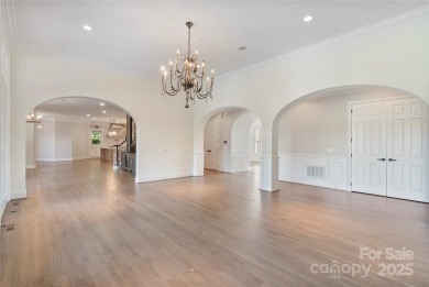 Stunning Jas am group built lakefront home in the exclusive on Carmel Country Club in North Carolina - for sale on GolfHomes.com, golf home, golf lot