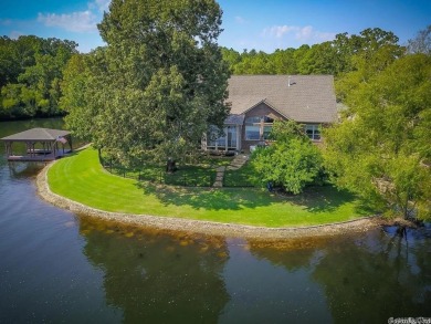 4 acre premium point lot maximized lake view & privacy on Isabella Golf Course  in Arkansas - for sale on GolfHomes.com, golf home, golf lot