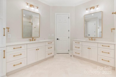 Stunning Jas am group built lakefront home in the exclusive on Carmel Country Club in North Carolina - for sale on GolfHomes.com, golf home, golf lot