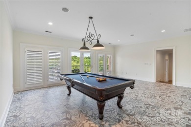 Stunning Jas am group built lakefront home in the exclusive on Carmel Country Club in North Carolina - for sale on GolfHomes.com, golf home, golf lot