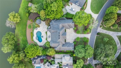 Stunning Jas am group built lakefront home in the exclusive on Carmel Country Club in North Carolina - for sale on GolfHomes.com, golf home, golf lot