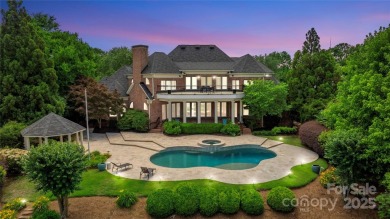 Stunning Jas am group built lakefront home in the exclusive on Carmel Country Club in North Carolina - for sale on GolfHomes.com, golf home, golf lot