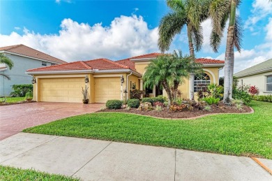 Stunning Stoneybrook Home with Lucas Lagoon Saltwater Pool on Stoneybrook Golf Club At Heritage Harbour in Florida - for sale on GolfHomes.com, golf home, golf lot