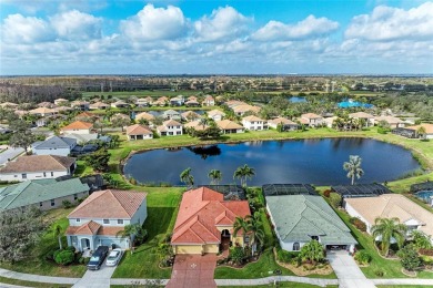 Stunning Stoneybrook Home with Lucas Lagoon Saltwater Pool on Stoneybrook Golf Club At Heritage Harbour in Florida - for sale on GolfHomes.com, golf home, golf lot