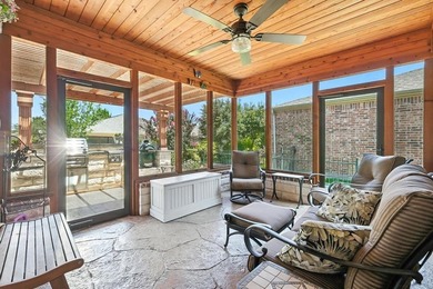 Stunning Tifton Walk Floor Plan located in the vibrant 55+ on Frisco Lakes Golf Course in Texas - for sale on GolfHomes.com, golf home, golf lot