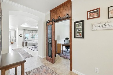 Stunning Tifton Walk Floor Plan located in the vibrant 55+ on Frisco Lakes Golf Course in Texas - for sale on GolfHomes.com, golf home, golf lot