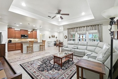 Stunning Tifton Walk Floor Plan located in the vibrant 55+ on Frisco Lakes Golf Course in Texas - for sale on GolfHomes.com, golf home, golf lot