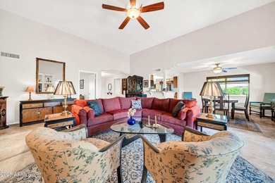 At 2,772,sq ft, this home is ideal for hosting large gatherings on Rio Verde Country Club - Quail Run in Arizona - for sale on GolfHomes.com, golf home, golf lot