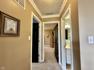 Welcome to this beautiful two-story home with 3 bedrooms and 2.5 on Foxcliff Golf Club in Indiana - for sale on GolfHomes.com, golf home, golf lot