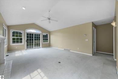 Enjoy low-maintenance living with beautiful golf course views in on Crown Golf Course in Michigan - for sale on GolfHomes.com, golf home, golf lot