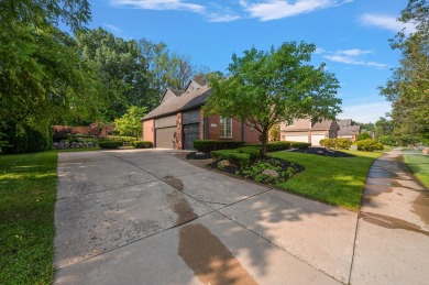 Discover unparalleled elegance in this brick colonial nestled on Beacon Hill Golf Club in Michigan - for sale on GolfHomes.com, golf home, golf lot