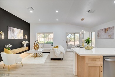 No expense spared in this stunning, fully remodeled home in Sun on Desert Willow Golf Course in Nevada - for sale on GolfHomes.com, golf home, golf lot