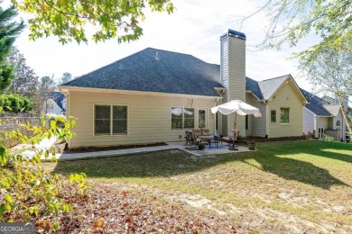 Refreshing ranch-style home perfectly positioned on a level on Bentwater Golf Club in Georgia - for sale on GolfHomes.com, golf home, golf lot