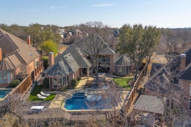 Creek lot nestled on a cul de sac in prestigious, guard-gated on Preston Trail Golf Club in Texas - for sale on GolfHomes.com, golf home, golf lot