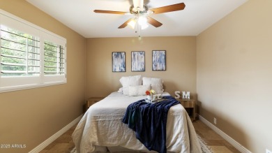 Fully upgraded and turnkey, this 2 bed, 1 bath corner unit is a on Mesa Country Club in Arizona - for sale on GolfHomes.com, golf home, golf lot