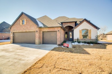 Don't miss out on this Cherry floor plan, this new construction on Pheasant Run in Oklahoma - for sale on GolfHomes.com, golf home, golf lot