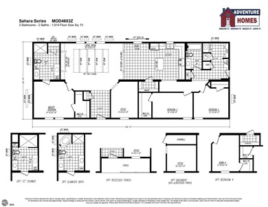 Enjoy golf-course living in this brand-new 3-bed, 2-bath home on The Centennial Farm Golf Club in Michigan - for sale on GolfHomes.com, golf home, golf lot