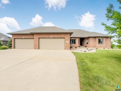 Stunning Executive Ranch Walk-Out in Prime South Sioux Falls on Bakker Crossing Golf Course in South Dakota - for sale on GolfHomes.com, golf home, golf lot