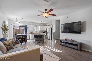 Move-in ready and beautifully updated! This end-unit townhome in on Augusta Ranch Golf Club in Arizona - for sale on GolfHomes.com, golf home, golf lot