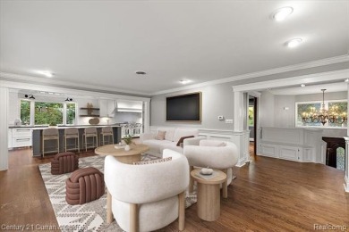 Tucked away on a wooded lot that directly backs up to McClumpha on Hilltop Golf Course in Michigan - for sale on GolfHomes.com, golf home, golf lot