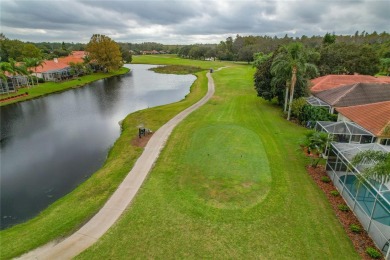 This Stratford Model is Situated perfectly on 16th hole with on Crescent Oaks Country Club in Florida - for sale on GolfHomes.com, golf home, golf lot